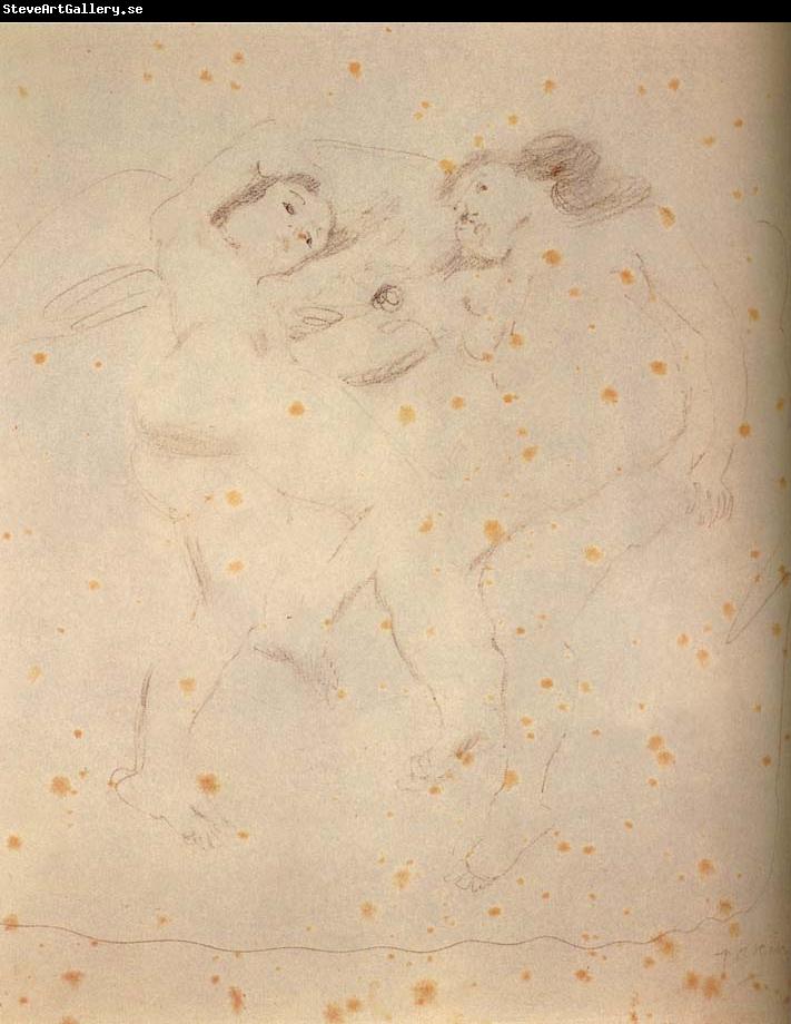 Jules Pascin Two Nude